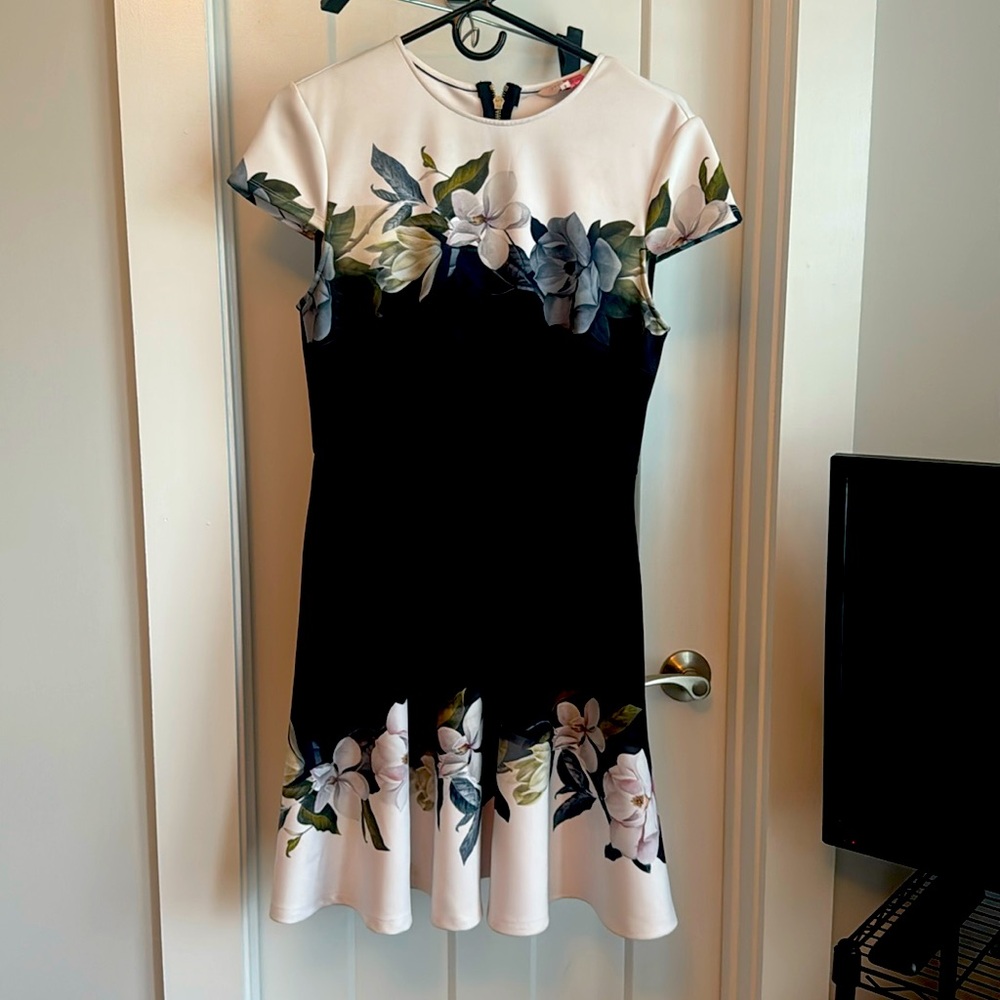 Ted Baker Skater Dress Size 2